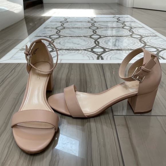 nine west sandy women's block heels